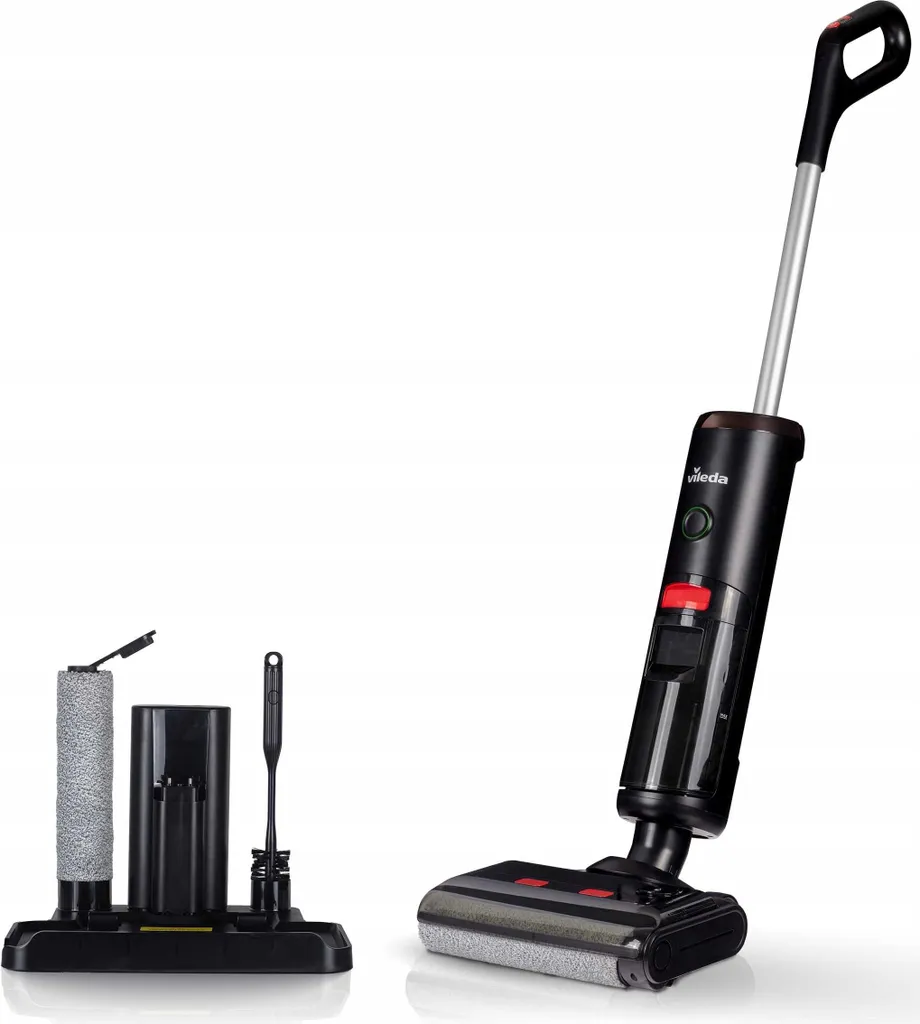 Robot aspirateur Vileda Pure Clean S5 Plus avec brosses rotatives pro