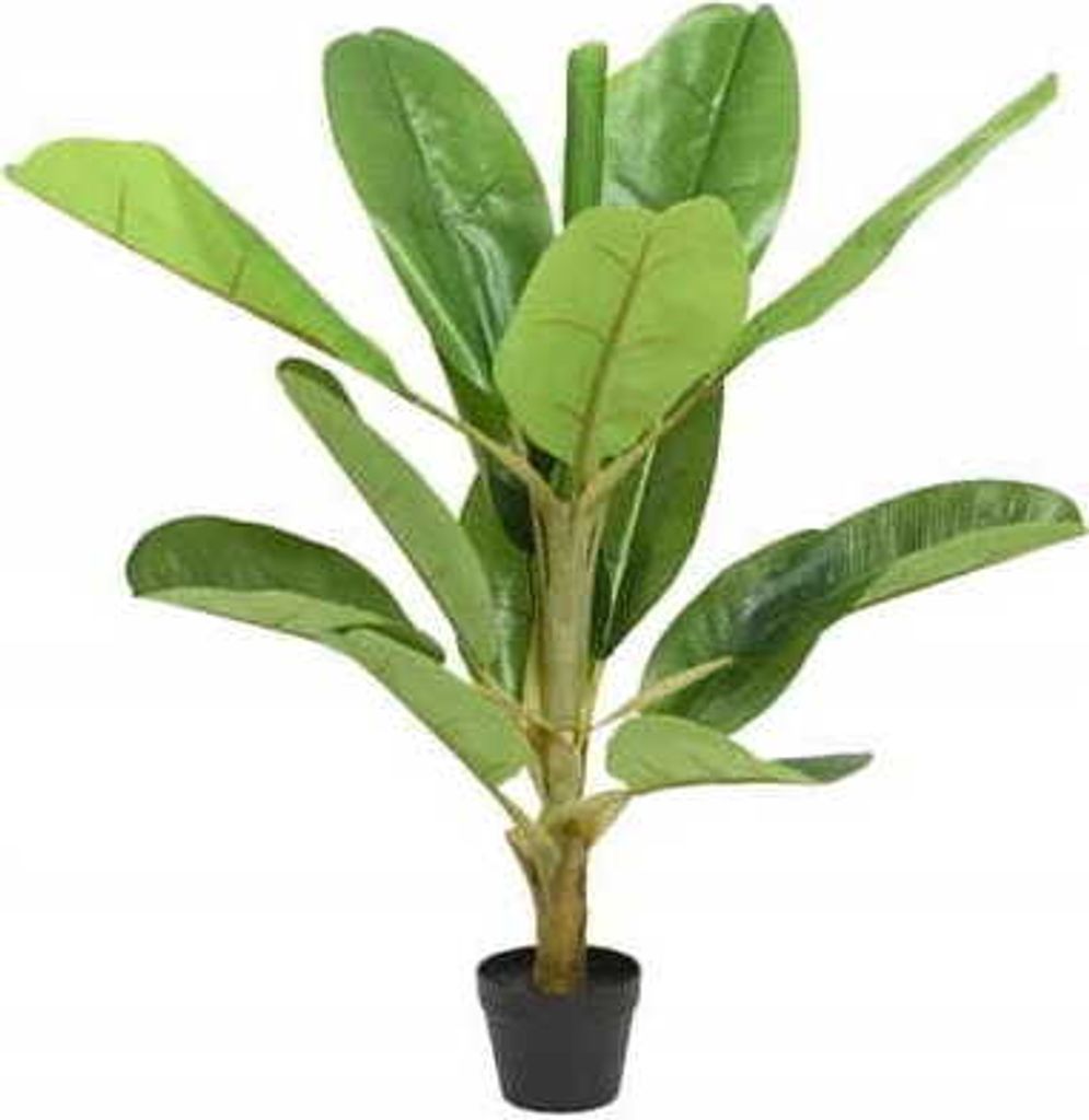 Bananenpflanze im Topf künstliche Zierpflanze 60x120 cm Produktbild 
