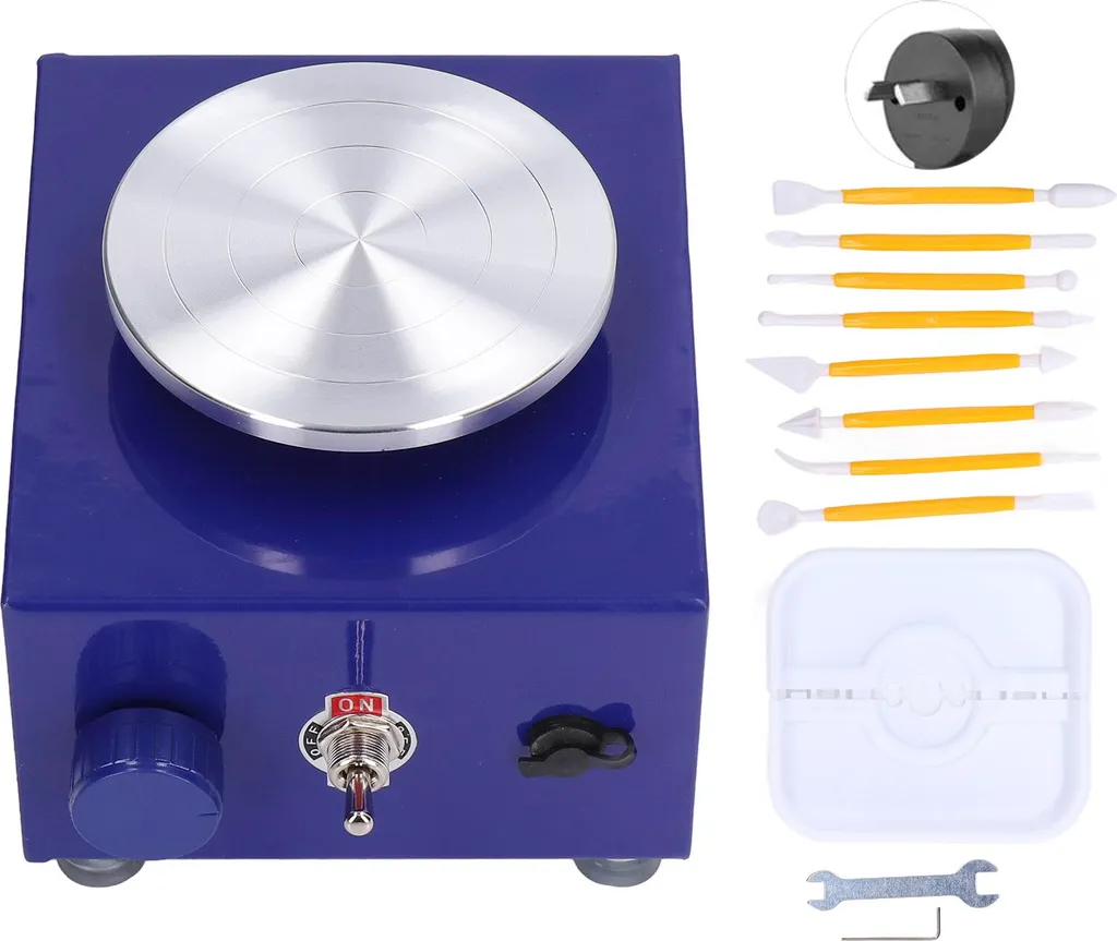 Tour de Potier pour Enfants et Débutants avec Structure en Aluminium