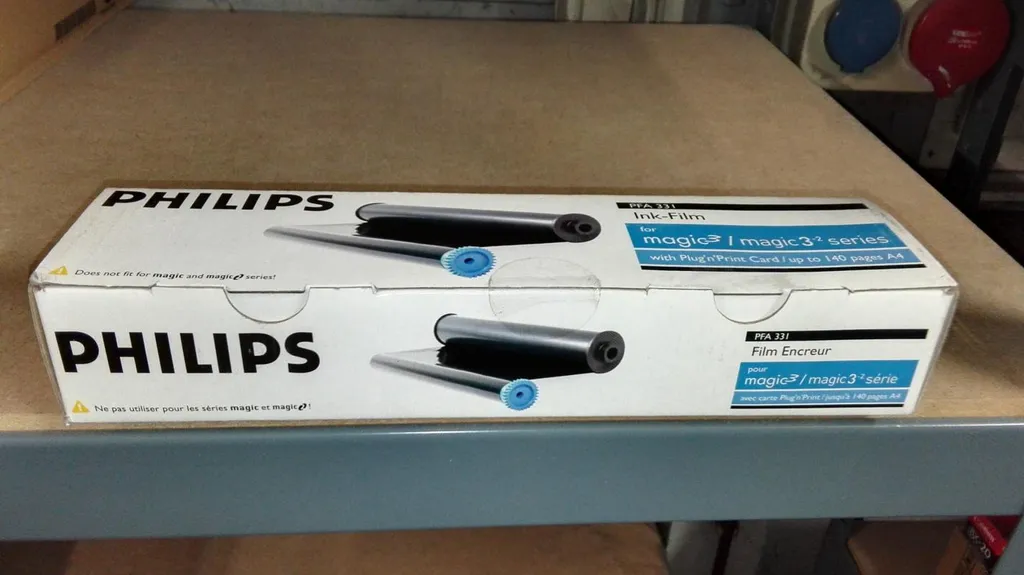 Recharge fax Philips PFA-331 pour impression thermique série Magic 3 - 5