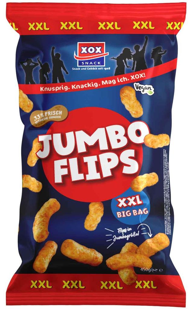 XOX Jumbo Flips XXL Big Bag 450g Produktbild 