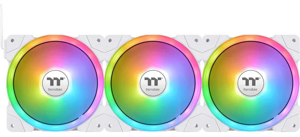 Refroidissement liquide CPU 360mm Thermaltake MAGFloe Blanc PC