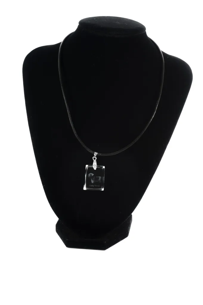 Collana Jagdterrier Art-Dog: Gioielli di Lusso in Cristallo con Cane - 4