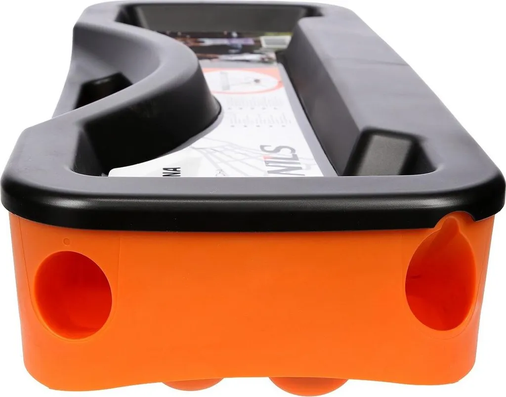 Set badminton de jardin stable avec base lestable et rangement compact intégré - 3