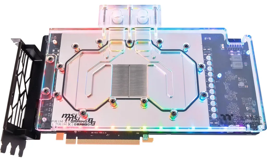 Optimisez votre PC avec le Waterblock Thermaltake Pacific V-RTX 4080 Plus