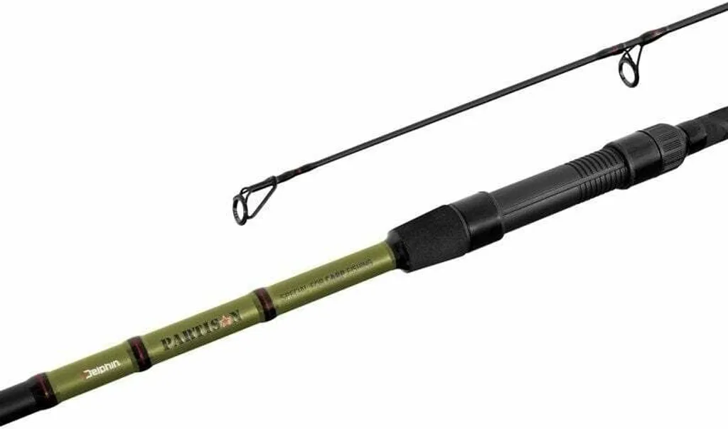 Canne à carpe robuste Delphin PARTISAN 360cm 3.5lbs contre les décroches
