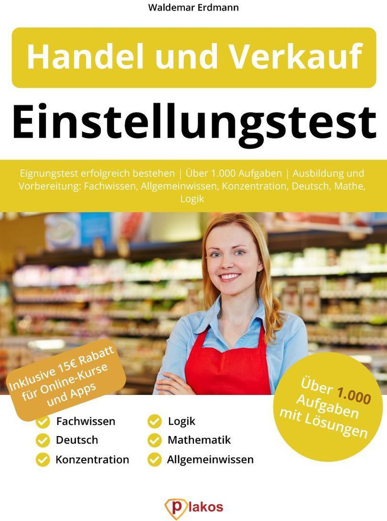 Einstellungstest Handel und Verkauf