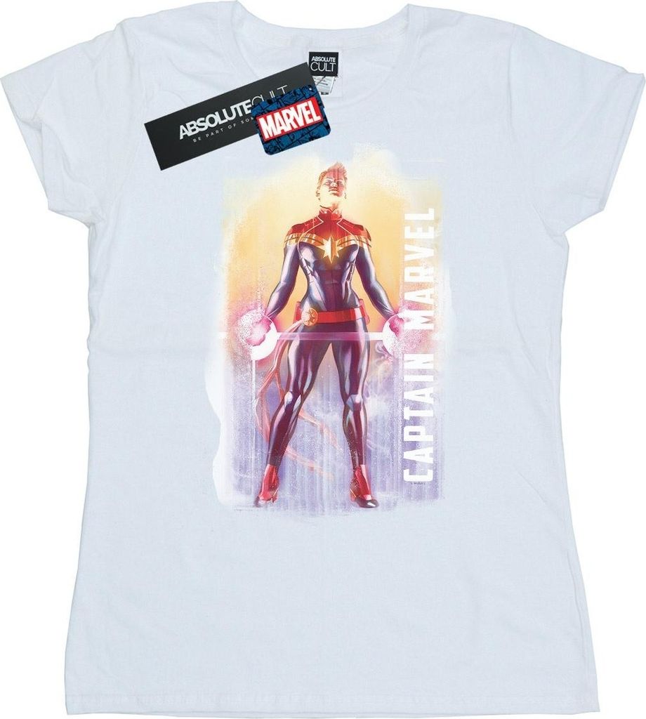 Marvel - T-Shirt für Damen BI34249 (S) (Weiß)