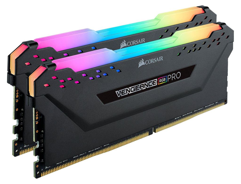 Corsair Vengeance RGB Pro , 32 GB, 2 x 16 GB, DDR4, 3200 Produktbild 