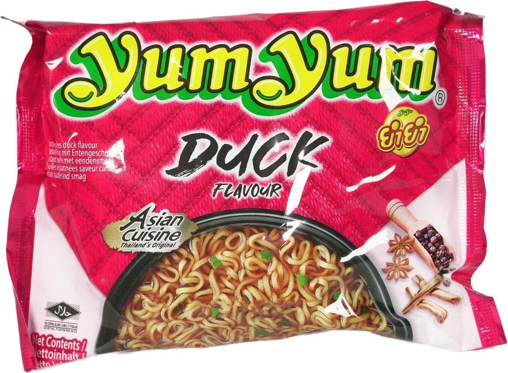 Karton Yum Yum Instant Ente Nudeln 30x60g Produktbild 