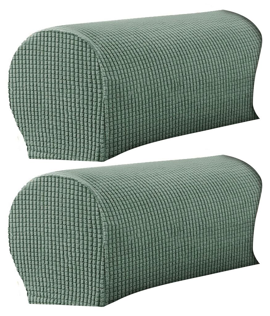 2er-Pack Sofa-Armlehnenschutz, rutschfest, hochelastisch, aus weichem Polyester, Haushaltsartikel