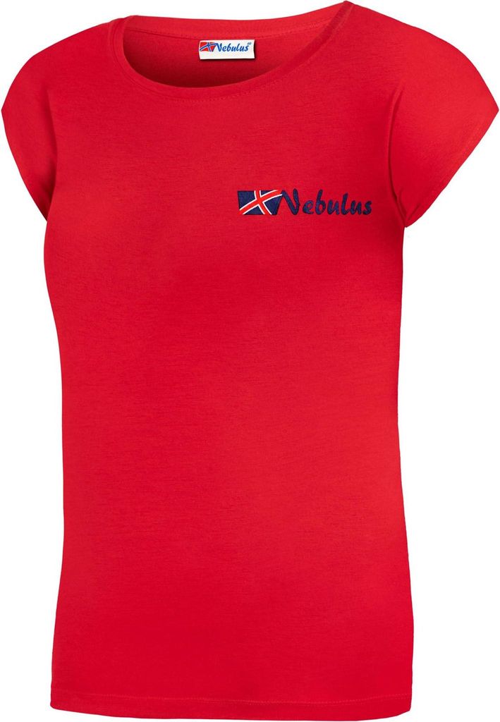 Nebulus T-Shirt ARIA Damen, Shirt, T-Shirt, Rundhals-Ausschnitt, P5661 - Damen, rot, XXL/44