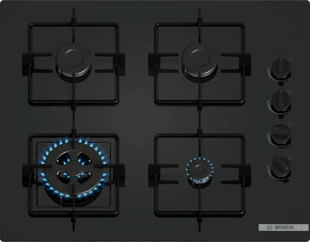 Plaque de cuisson Bosch POH6B6K30 60 cm idéale pour cuisiner au wok