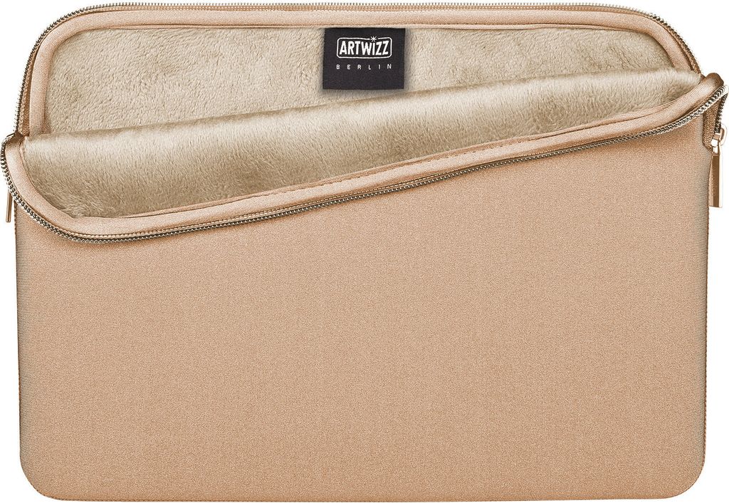 ARTWIZZ Neoprene Sleeve Tasche für MacBook Air 13 Zoll (2018-2024) / MacBook Pro 13 Zoll (2016-2020) - Schutzhülle mit Reißverschluss und extra ...