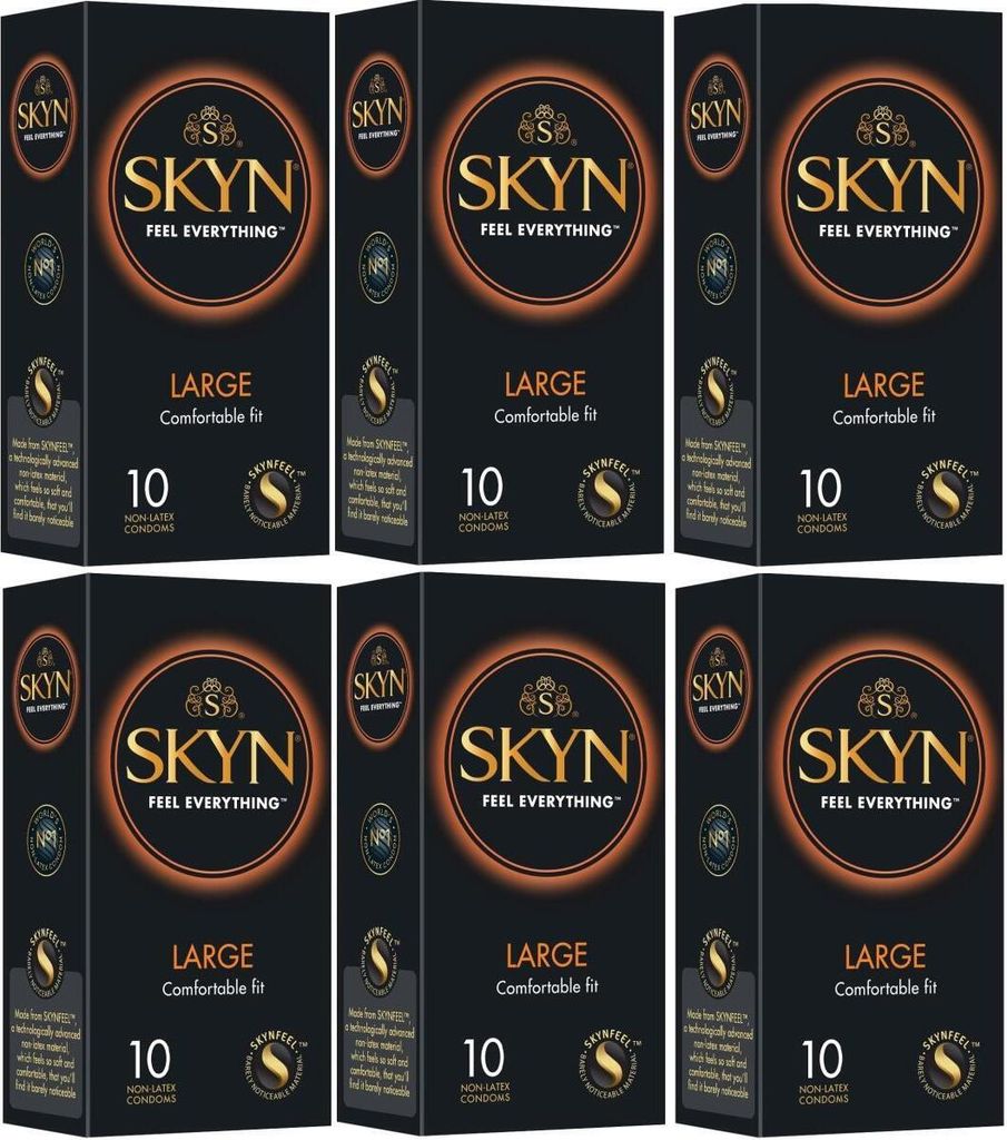 60 Stück SKYN Large Große Latexfreie Kondome für Männer Produktbild 
