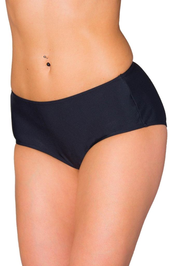 Aquarti dames bikini broek met middelhoge taille, kleur: Productafbeelding 