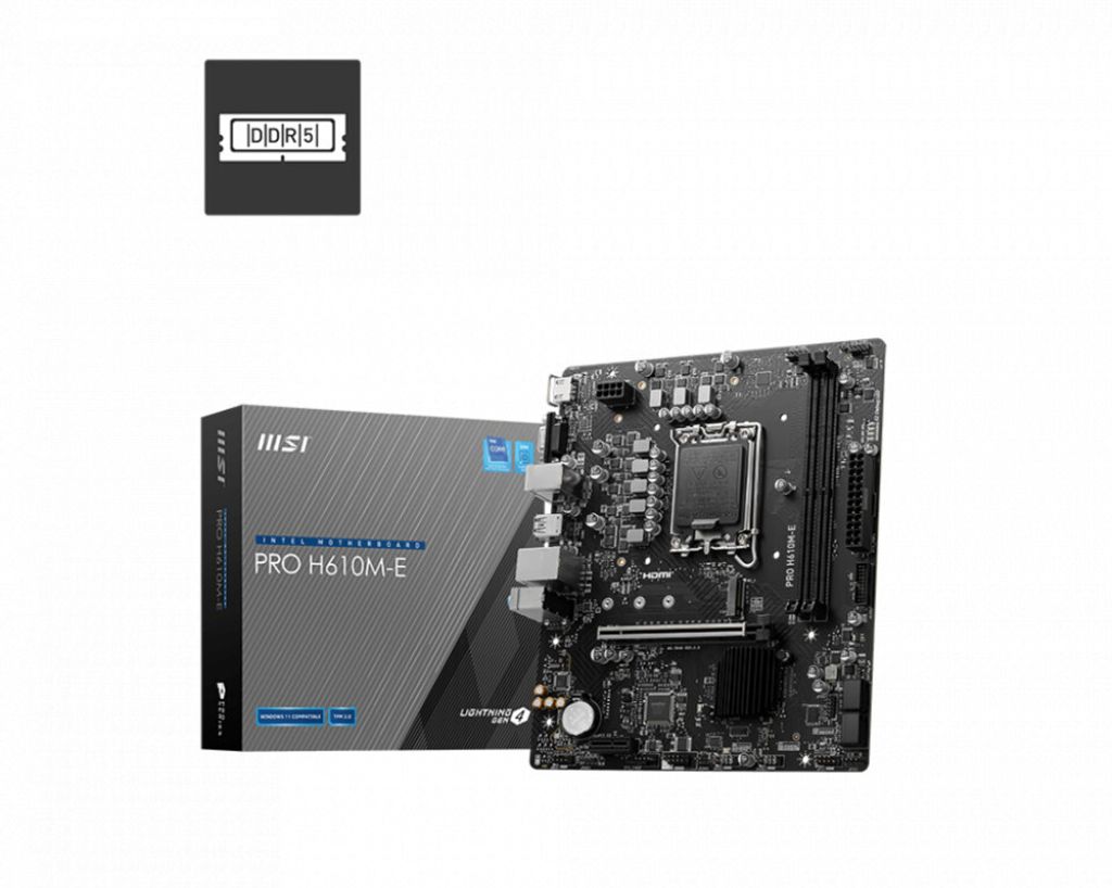 Msi 7D48-019R Pro H610M-E Produktbild 