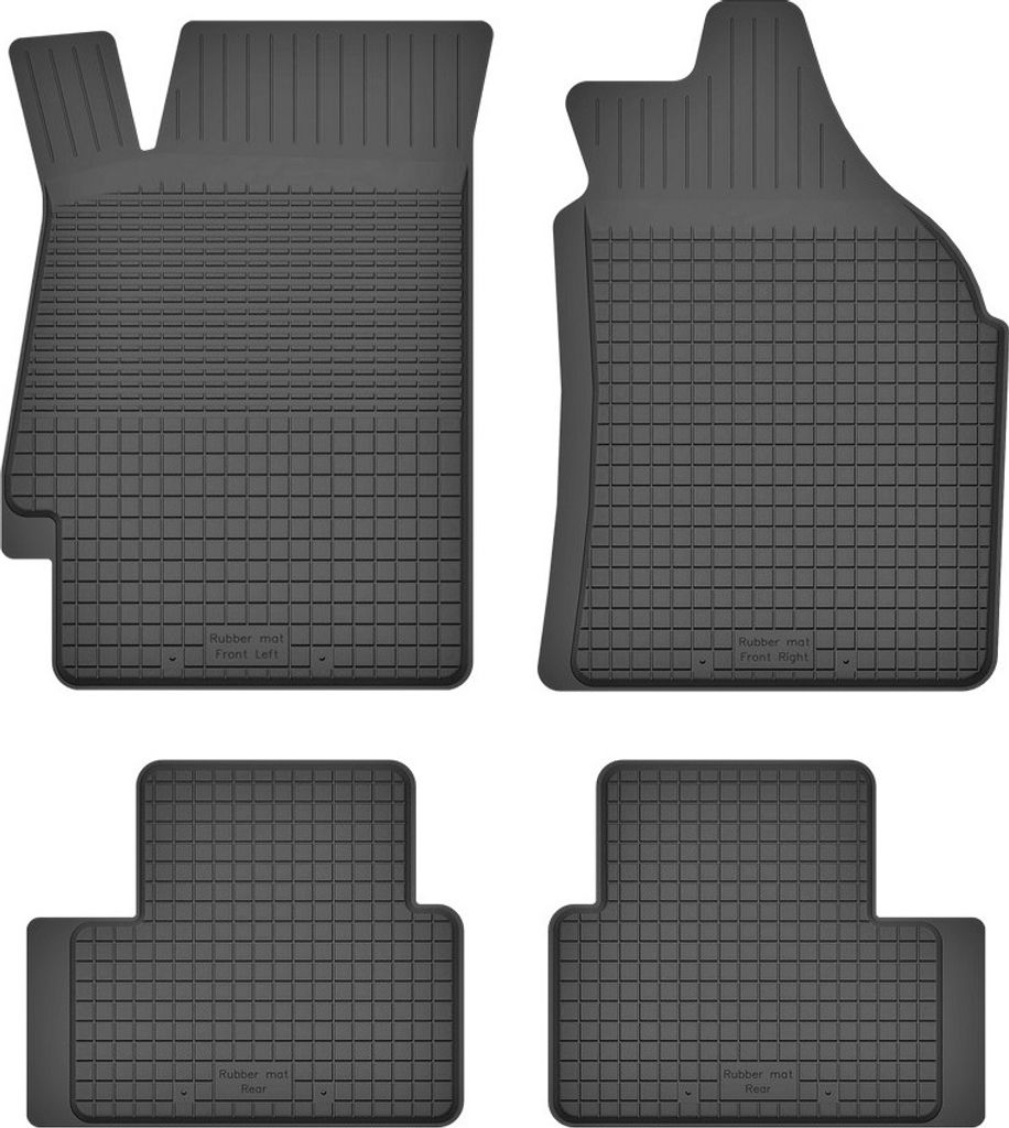 Gummi-Automatten 4er-Set, universell für: Ford Probe MK1 Coupé (1988-1992)