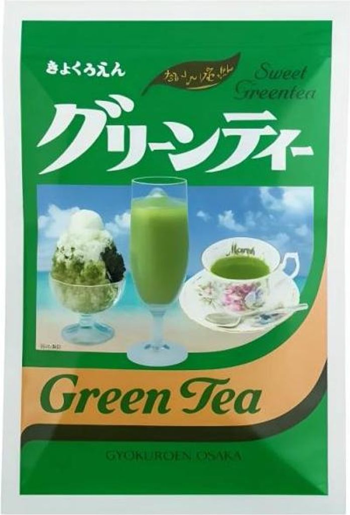 Gyokuroen | Matcha-getränkepulver - 120g - Grüner Tee Mit Zucker - Süßer Geschmack - Japanischer Tee