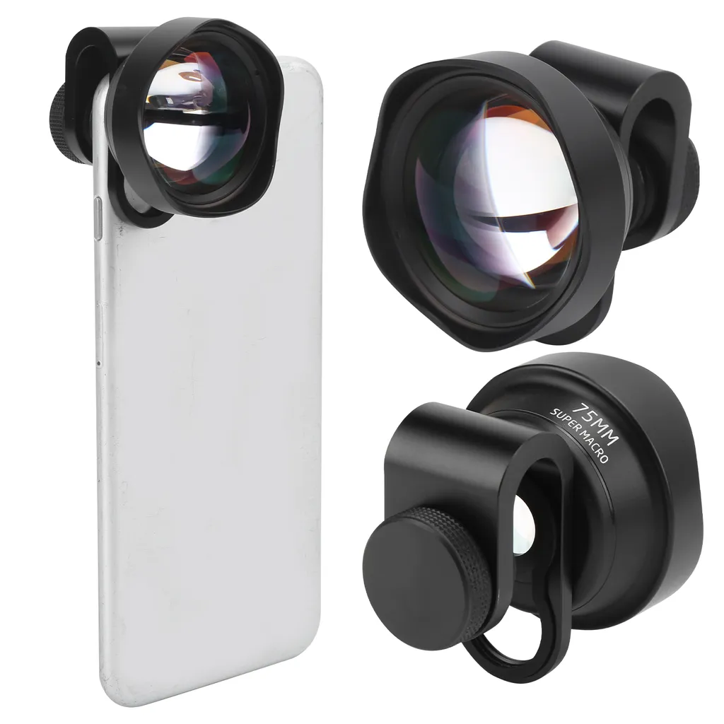 Objectif pour appareil photo de téléphone portable externe macro 15x