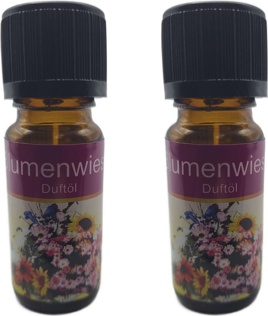 2 x Duftöl 10ml Grosse Auswahl II Duftlampe Duftstein Aromaöl Tolle Düfte - Auswahl: Blumenwiese