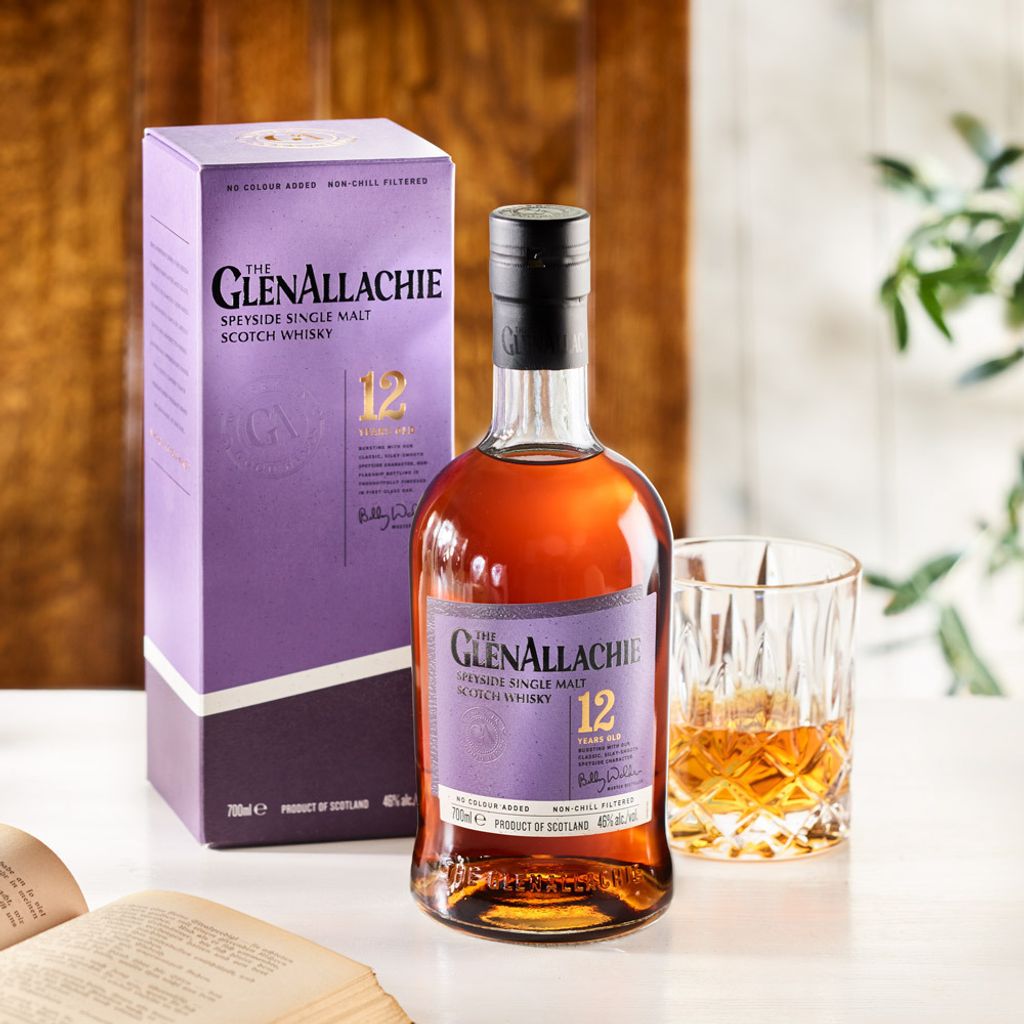 GlenAllachie 12 Years + Box 700ml 46% Vol. Produktbild 4