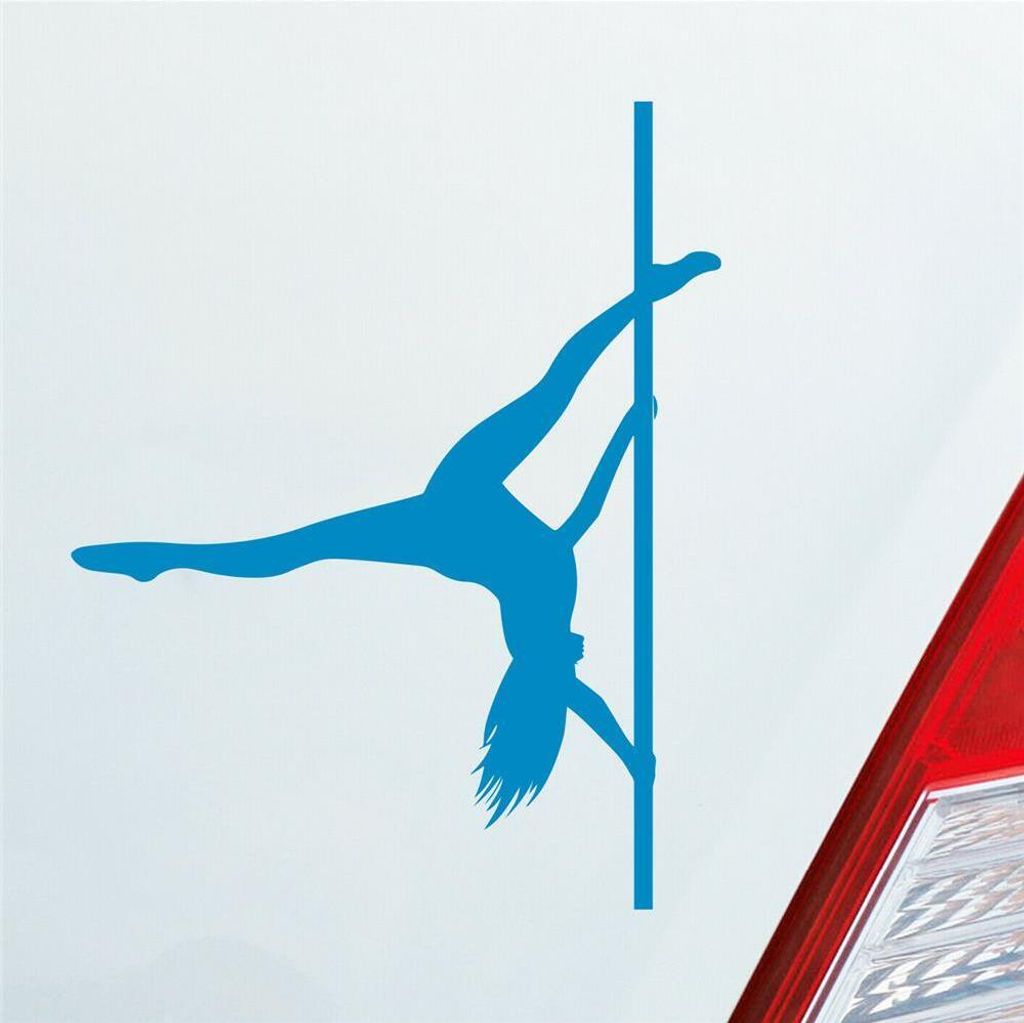 Auto Aufkleber Sexy Girl Tanzen Poledance Strip GoGo Pin Up Produktbild 