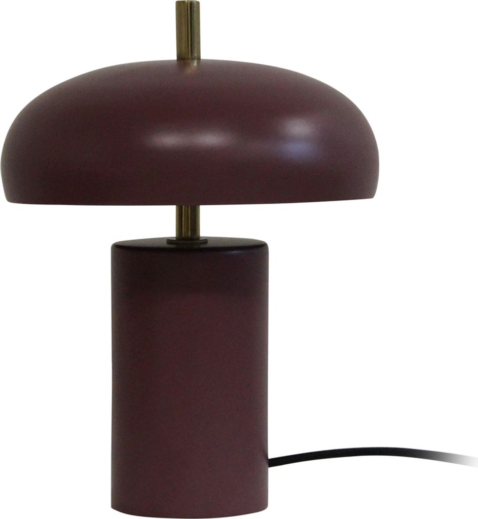 Leitmotiv - Joya Tischlampe - Dunkelmauve