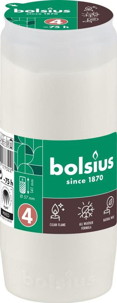 Bolsius Compo Wkład Do Zniczy 14,5cm 75h Parafinowy Olejowy Zdjęcie produktu 