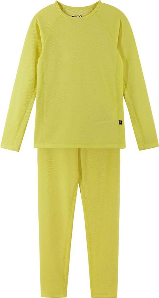 Reima Lani Funktionsunterwäsche-set Gelb 18-24 Months Jungen,Mädchen Gelb 18-24 Months