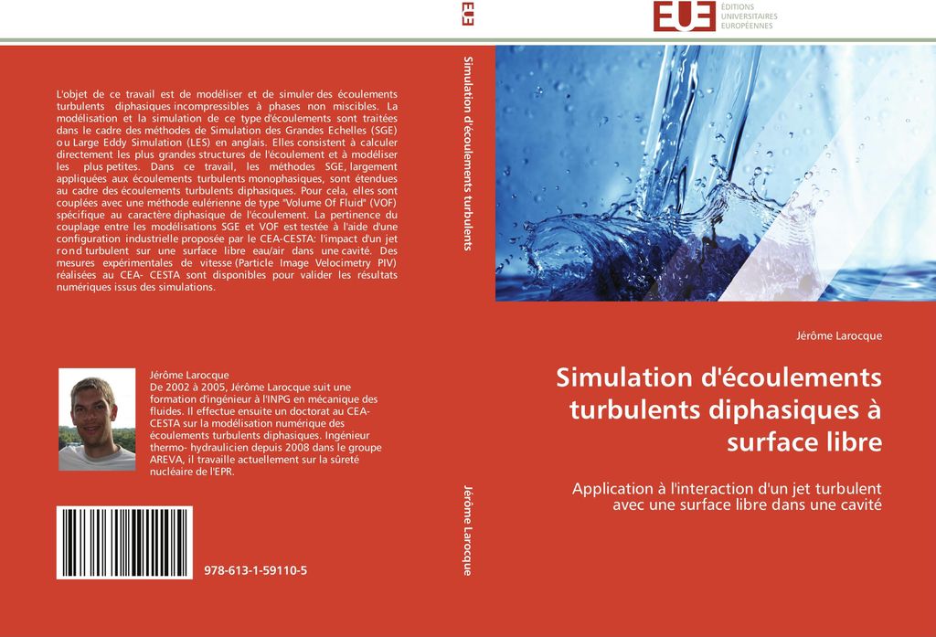 Simulation d'écoulements turbulents diphasiques à surface libre