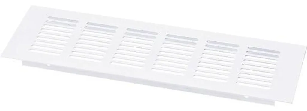 Évitez la surchauffe : Grille d'aération aluminium 250x100mm pour armoires
