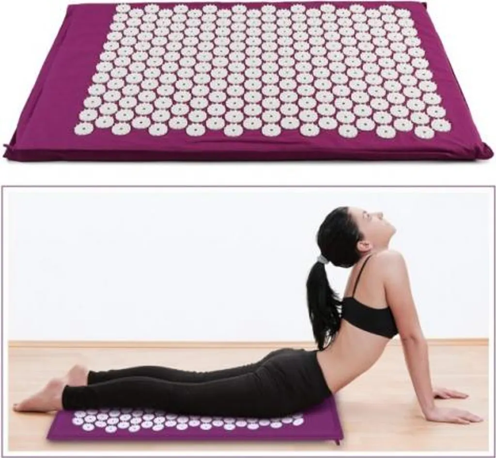 Tapis d'acupression 3832 pour méditation et soulagement des tensions