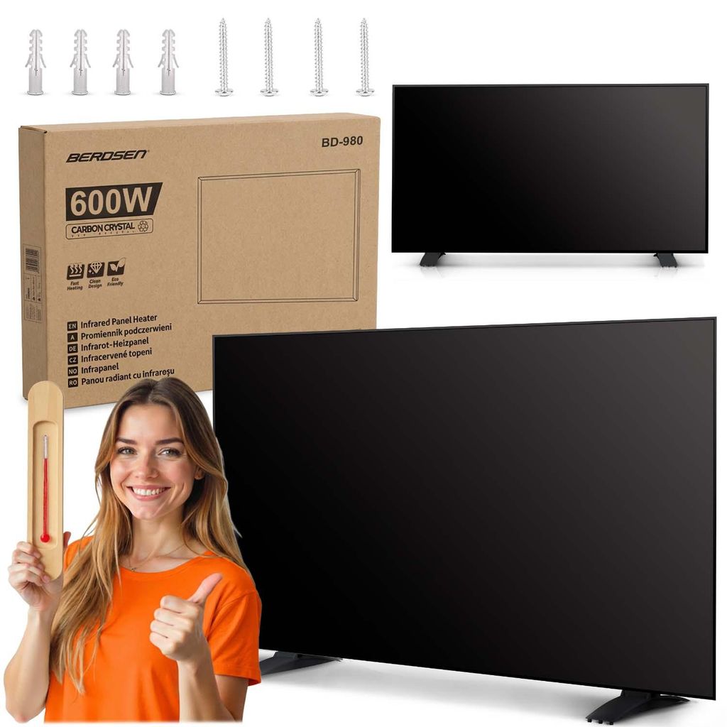 Infračervený ohřívač Berdsen BD-980 600W Obrázek produktu 