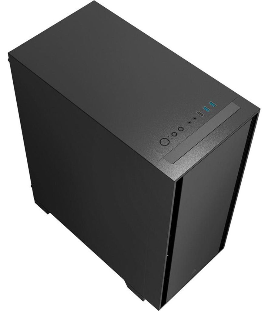 Montech Air 1000 SILENT, Midi Tower, PC, Schwarz, ATX, micro ATX, Mini-ITX, Gaming, 17 cm