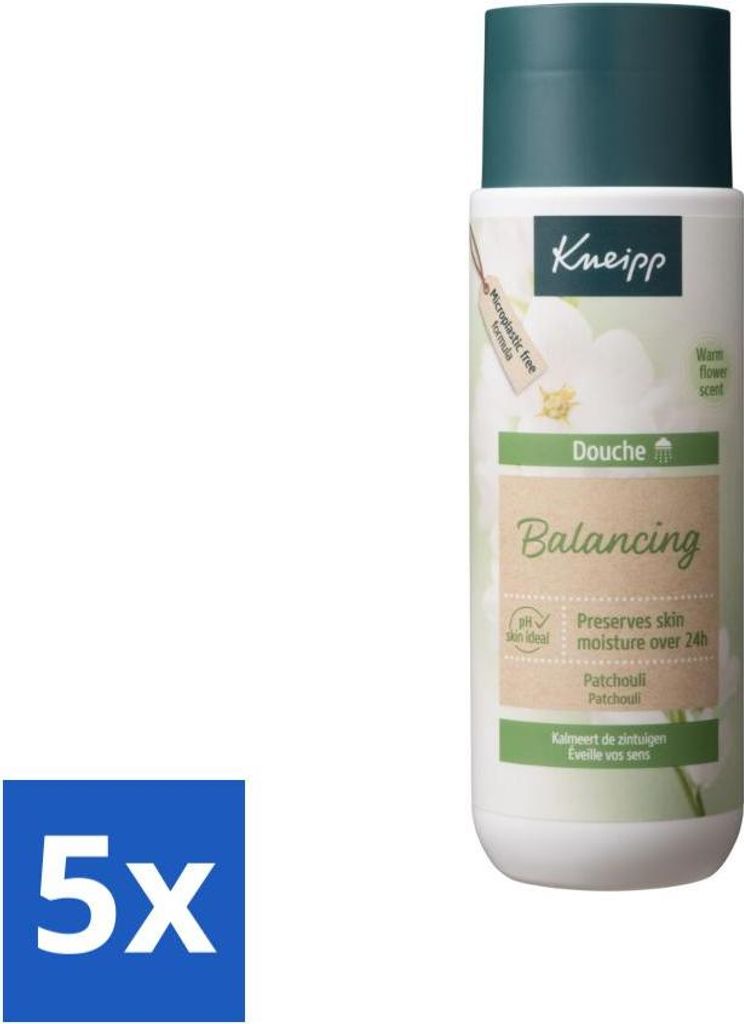 Kneipp - Duschgel - Patchouli - 200 ml - Vorteilspack - 5 Produktbild 