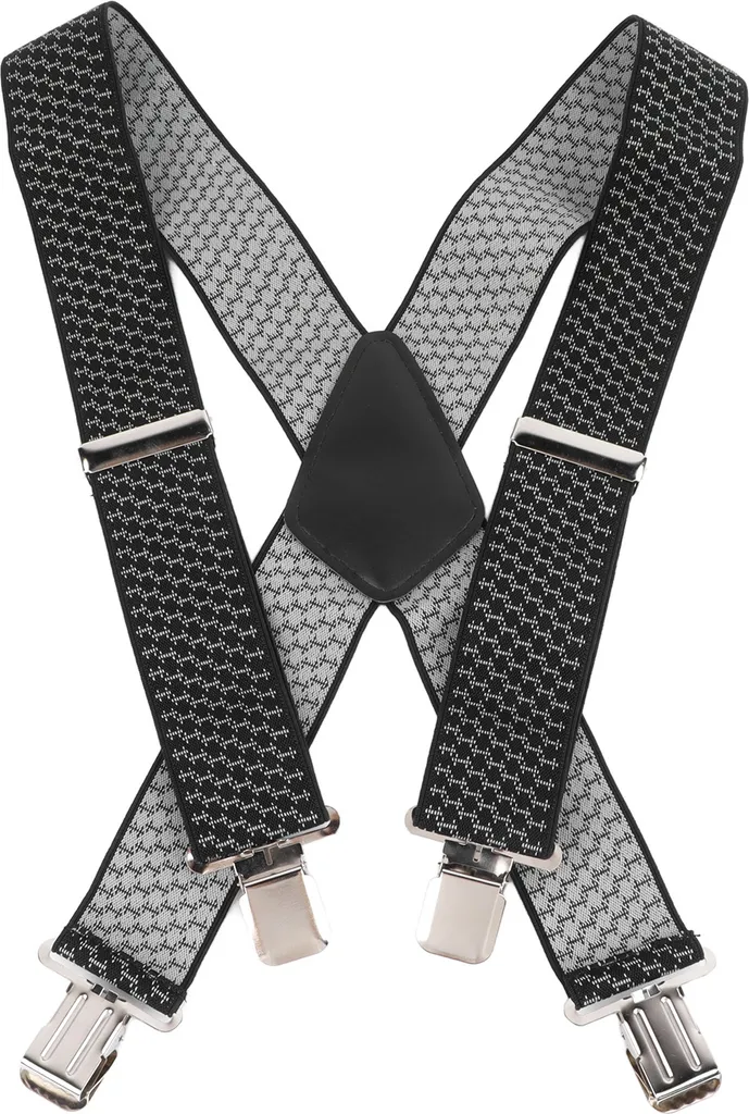 Bretelle Uomo 5cm a X Elasticizzate - Casual e Comode per Tutti