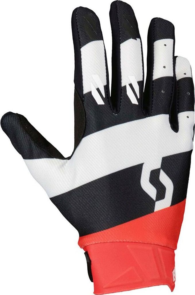 SCOTT Evo Race Handschuh white/red, M