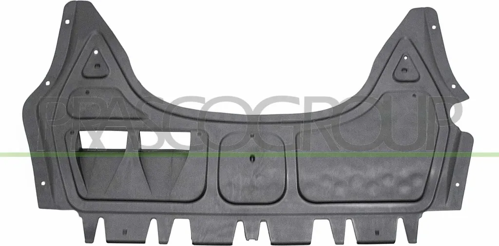 Cache sous moteur inférieur pour Passat 3C - Isolation PRASCO VG0541900