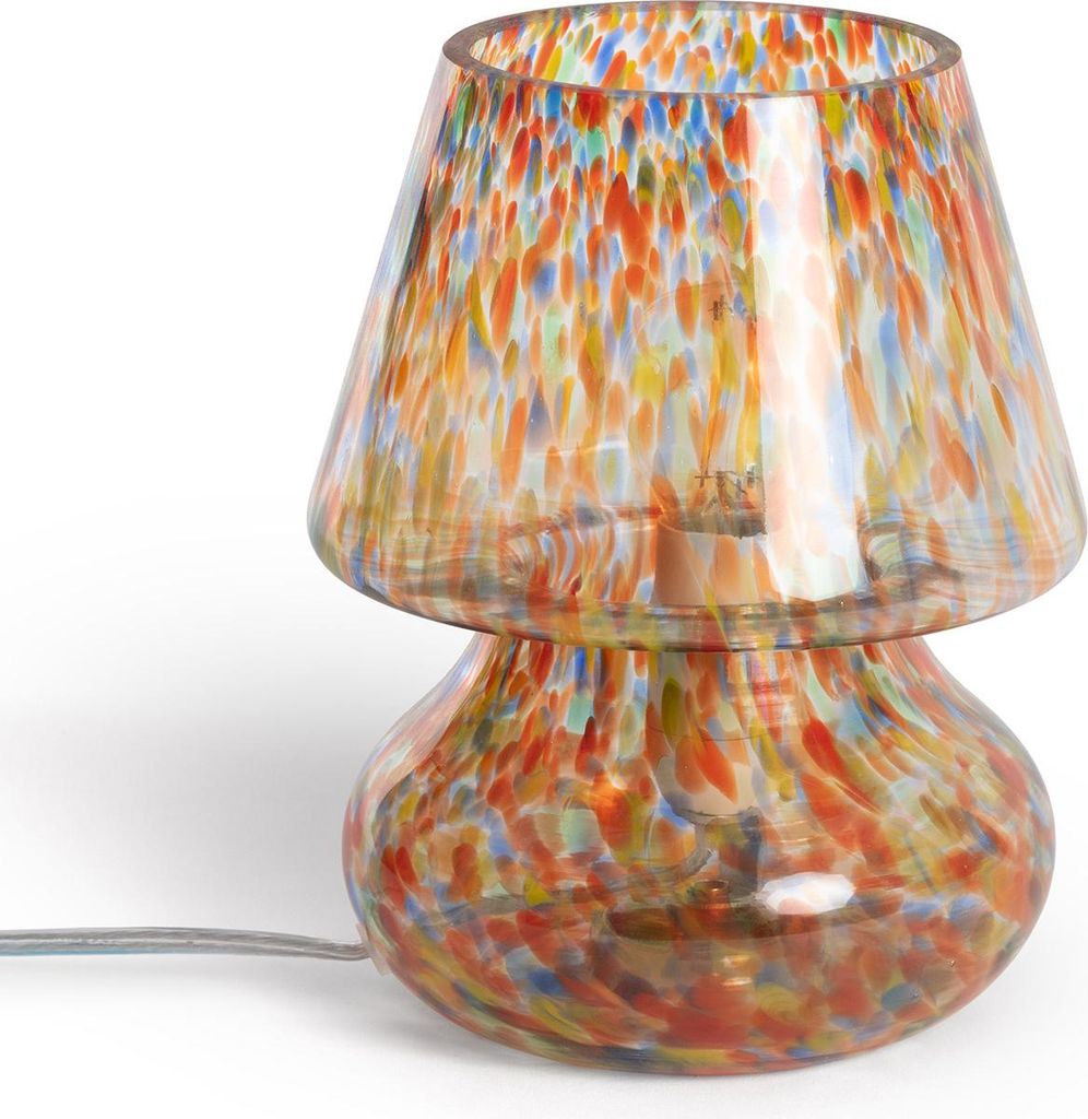 Tischlampe aus Glas Batlló Mehrfarbig Produktbild 