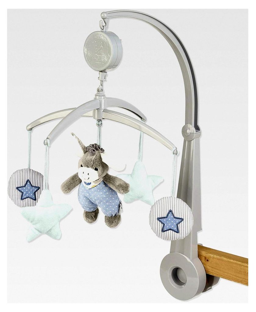 Mobile Esel Emmi, Gestänge, Spielwerk, Mobile-Figuren, Alter: Für Babys ab der Geburt, Mehrfarbig, 1 Stück