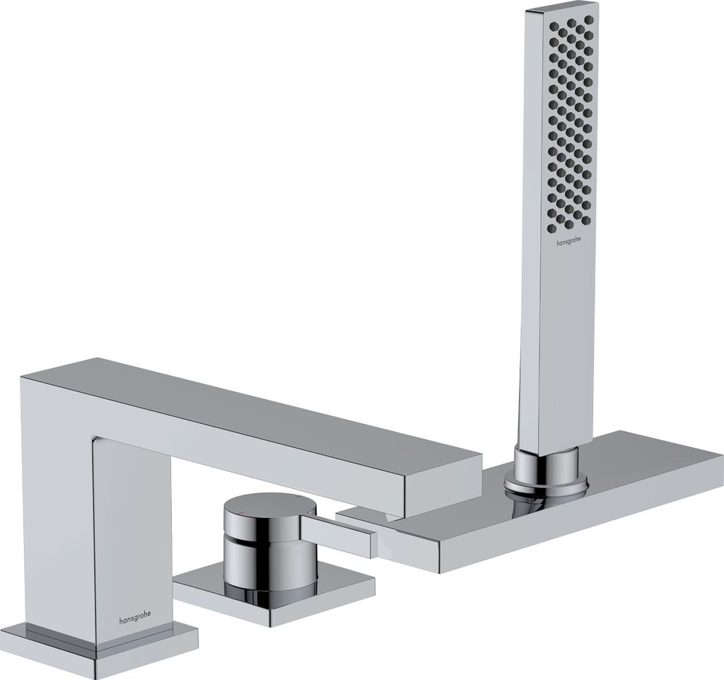 HansGrohe Tecturis E 3L Wannenrandm.m.sBox chr Chrome, 73443000