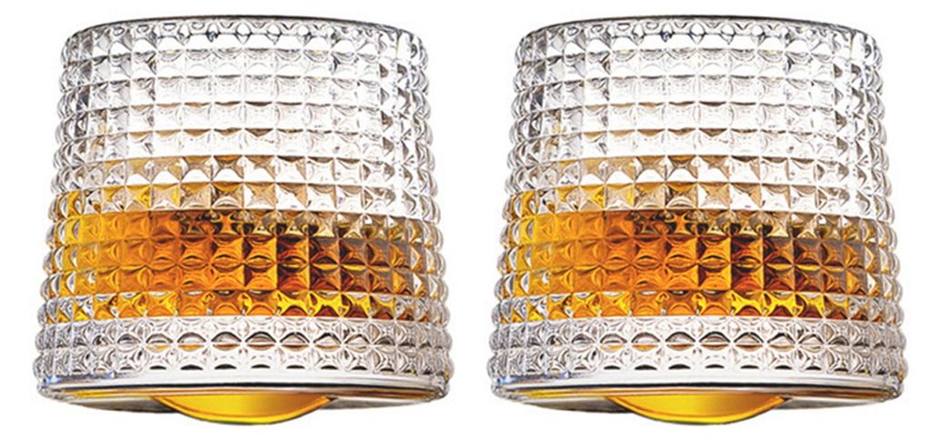 Gerippter Glasbecher, leicht zu reinigen, spülmaschinenfest, Trinkgläser, Weingläser, Dessertbecher, Geschirr
