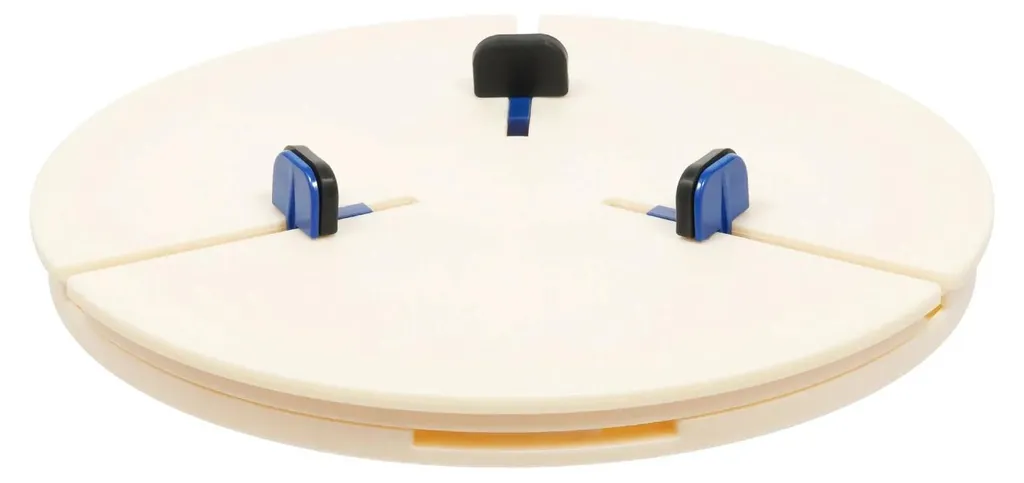 Pince tour de potier à 5 pieds d'appui en ABS pour récipients Ø5-30cm