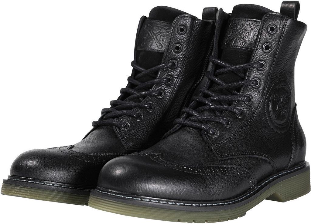 John Doe Sixty Budapest XTM Damen Motorradschuhe, schwarz, 41