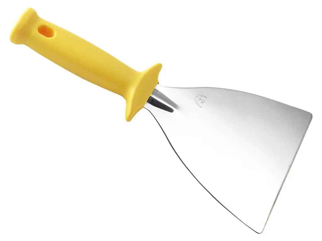 Spatule inox rigide 10 cm Lilly Codroipo 1627 ultra résistante inox
