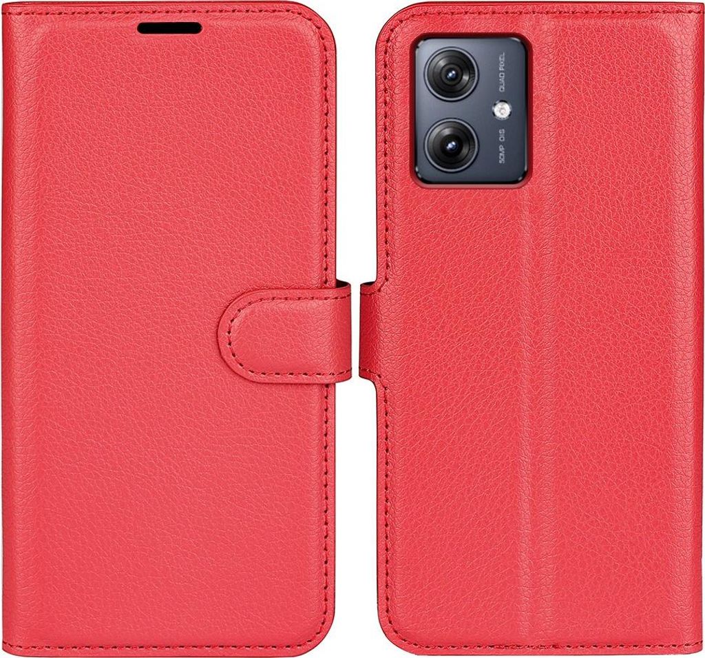 Motorola Moto G54 Hülle - Coverup Klapphülle - Rot