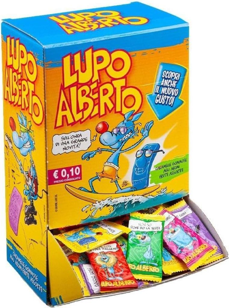 Lupo Alberto Gummibonbonschachtel 200Stck