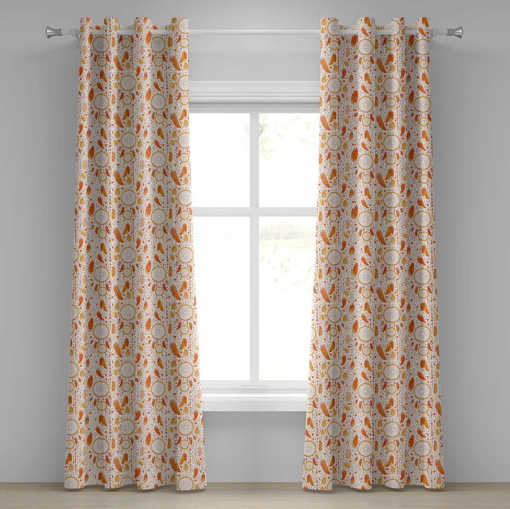 Tende Mistiche Acchiappasogni Abakuhaus | Arancio e Bianco 280x245