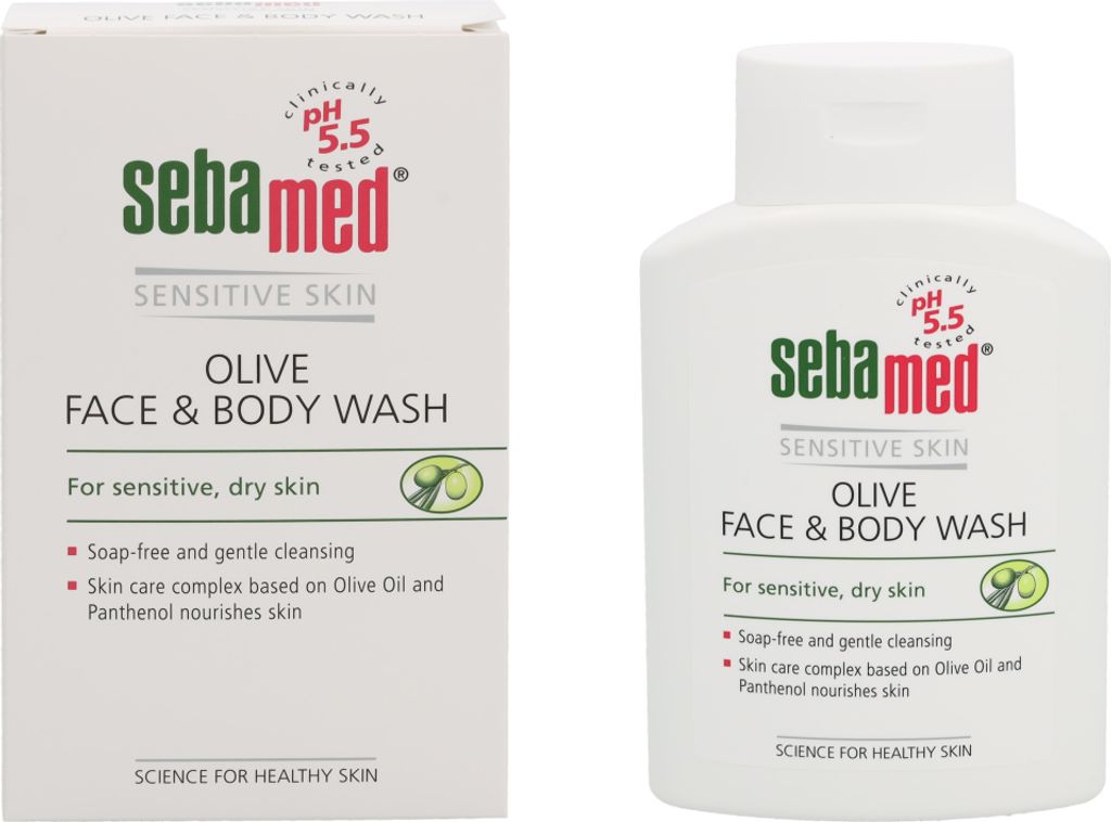 Per la pelle sensibile Sebamed Olive Face & Body Wash Immagine del prodotto 